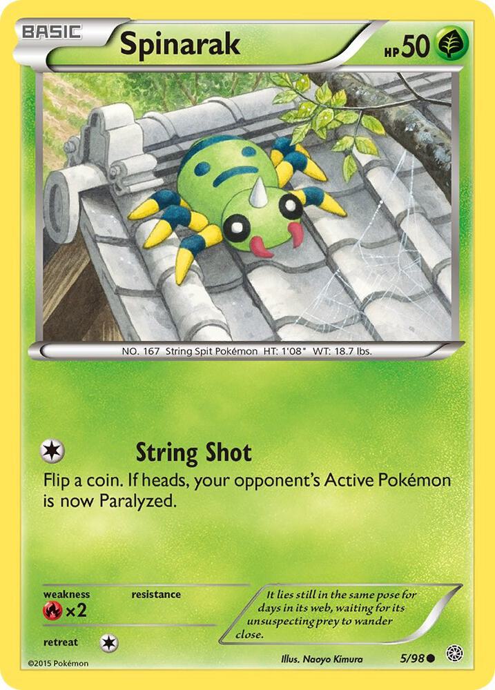 Spinarak [XY - Ancient Origins] 5/98