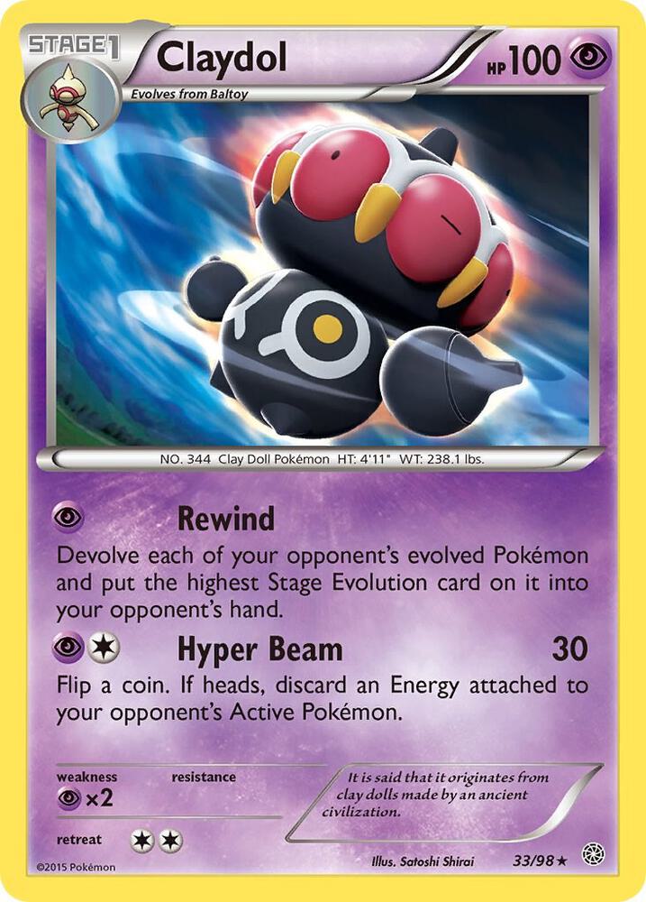 Claydol [XY - Ancient Origins] 33/98