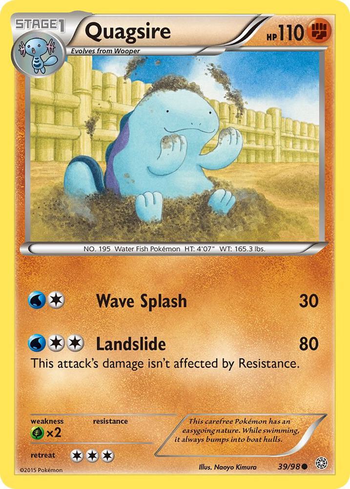 Quagsire [XY - Ancient Origins] 39/98