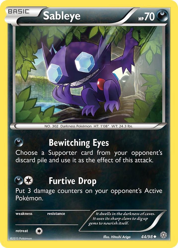Sableye [XY - Ancient Origins] 44/98
