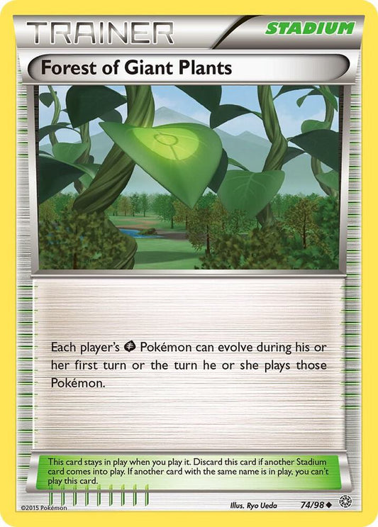 Forest of Giant Plants [XY - Ancient Origins] 74/98