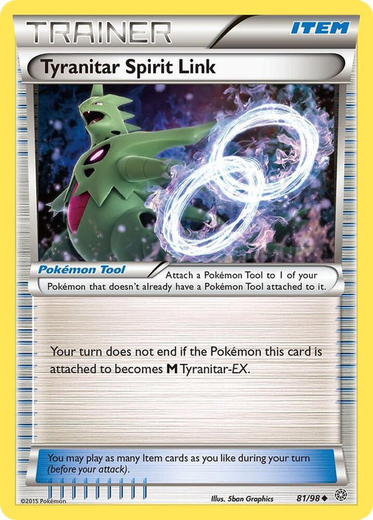 Tyranitar Spirit Link [XY - Ancient Origins] 81/98