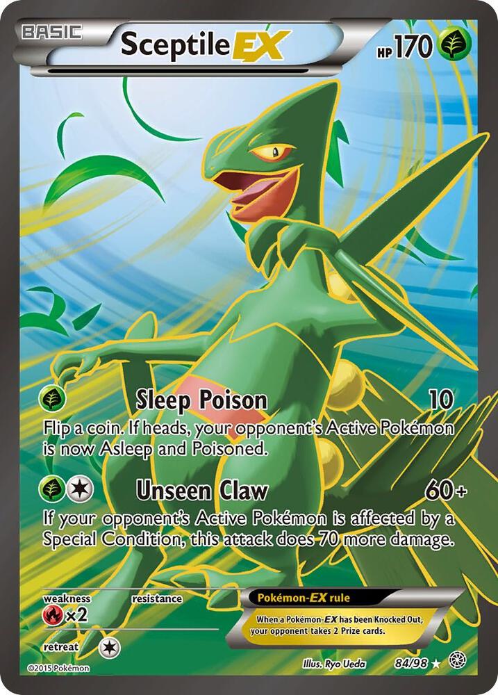 Sceptile EX (84 Full Art) [XY - Ancient Origins] 84/98