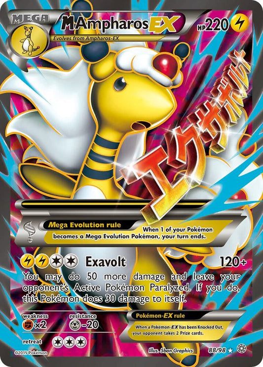 M Ampharos EX (88 Full Art) [XY - Ancient Origins] 88/98