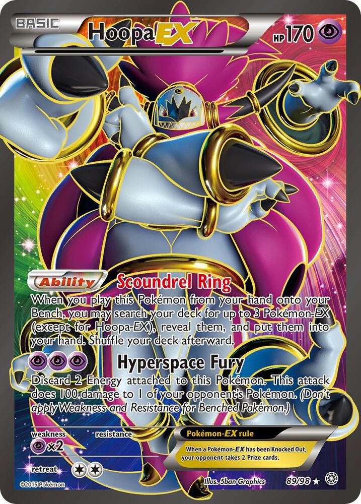 Hoopa EX (89 Full Art) [XY - Ancient Origins] 89/98