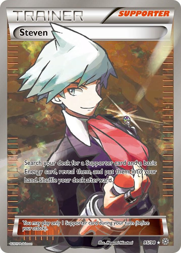 Steven (Full Art) [XY - Ancient Origins] 95/98