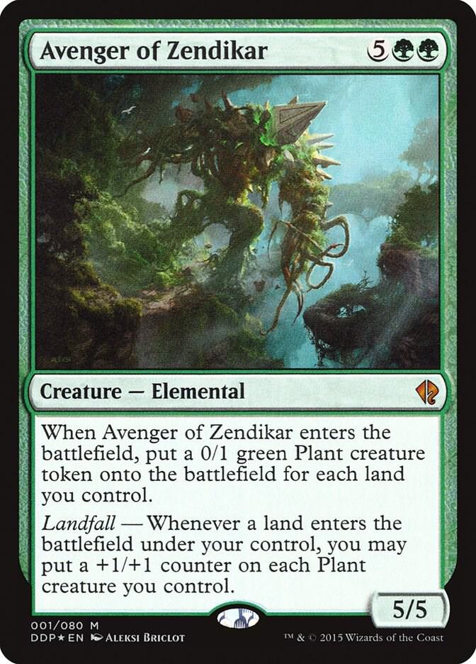 Avenger of Zendikar [Duel Decks: Zendikar vs. Eldrazi] 1