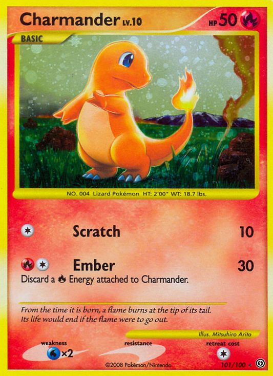 Charmander - 101/100 Stormfront