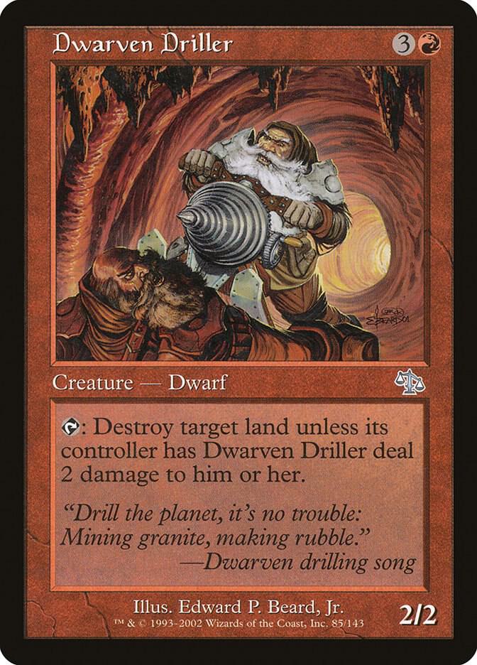Dwarven Driller [Judgment] 85