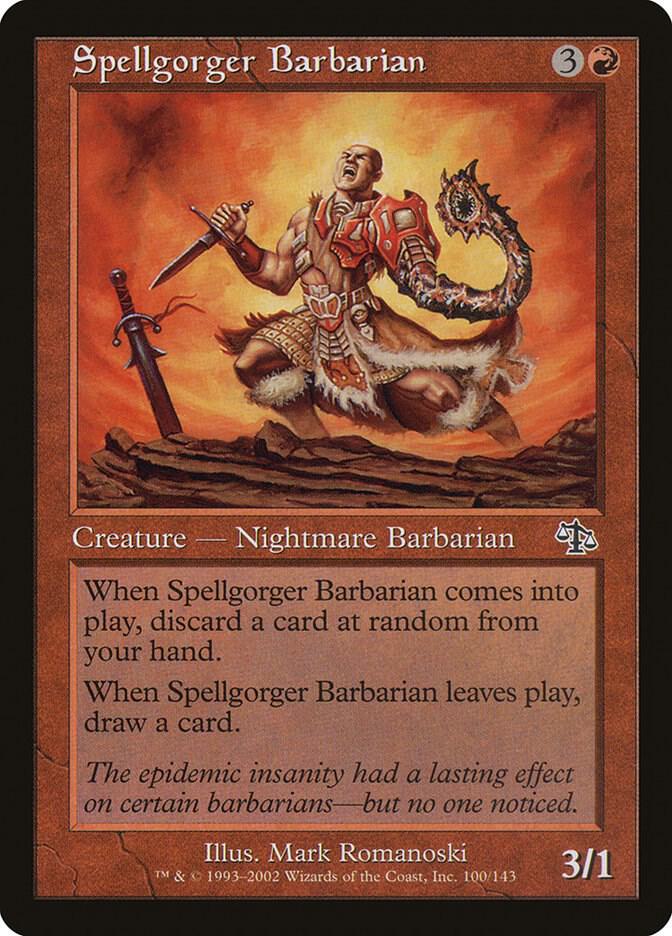 Spellgorger Barbarian [Judgment] 100