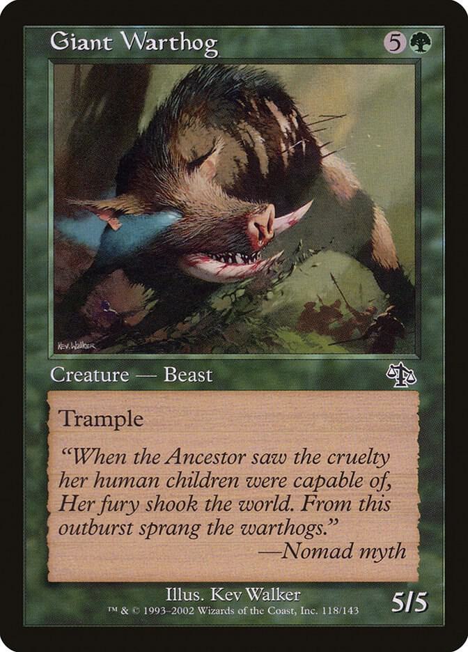 Giant Warthog [Judgment] 118