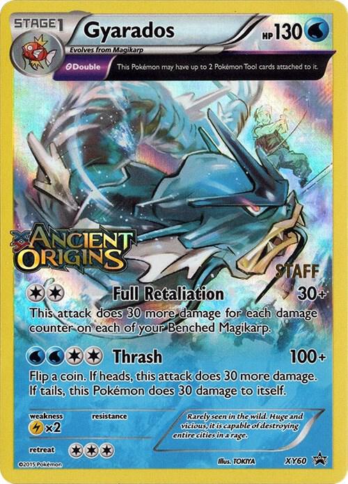 Gyarados - XY60 (Prerelease) [Staff] [XY Promos] XY60