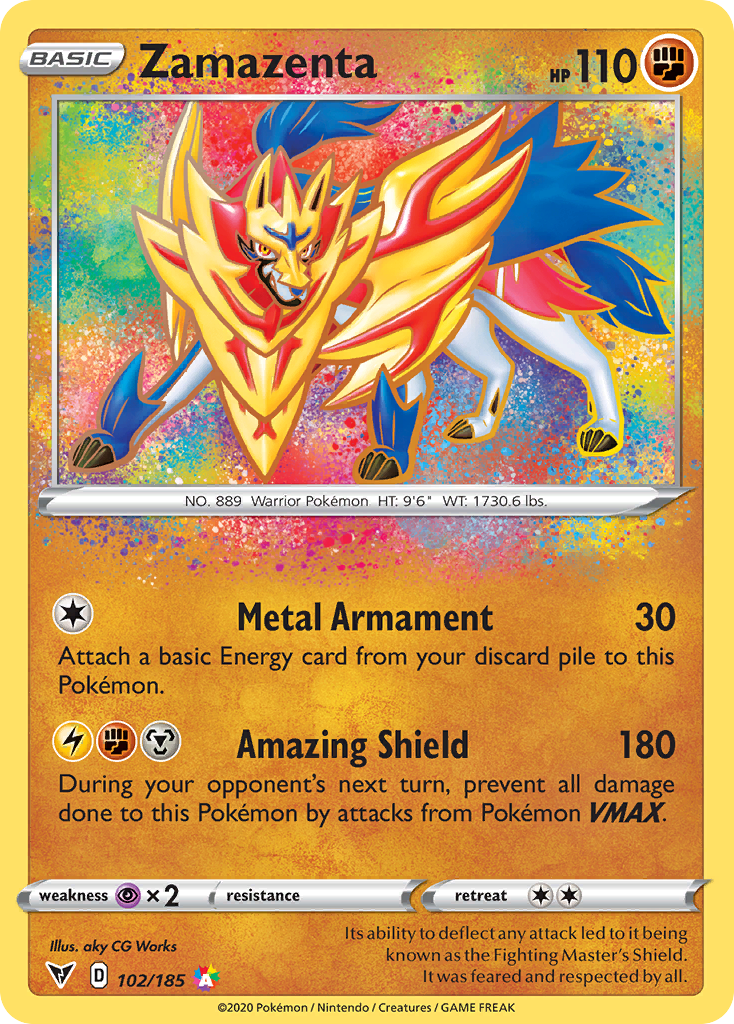 Zamazenta - 102/185 Vivid Voltage