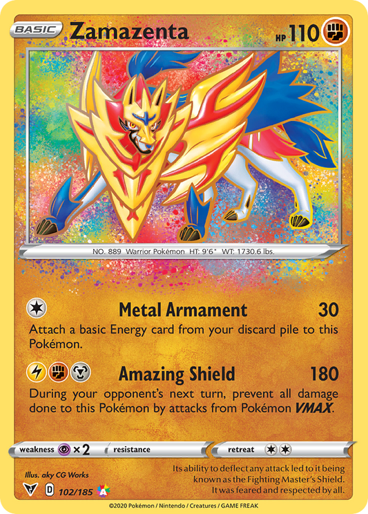 Zamazenta - 102/185 Vivid Voltage