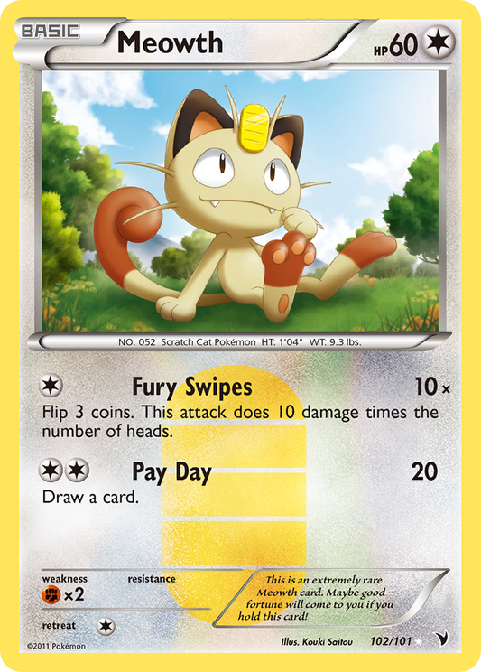 Meowth - 102/101 Noble Victories