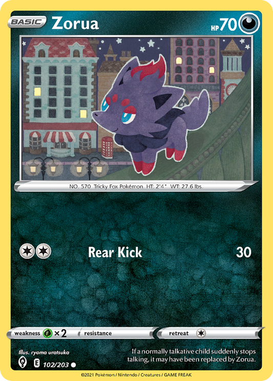 Zorua - 102/203 Evolving Skies