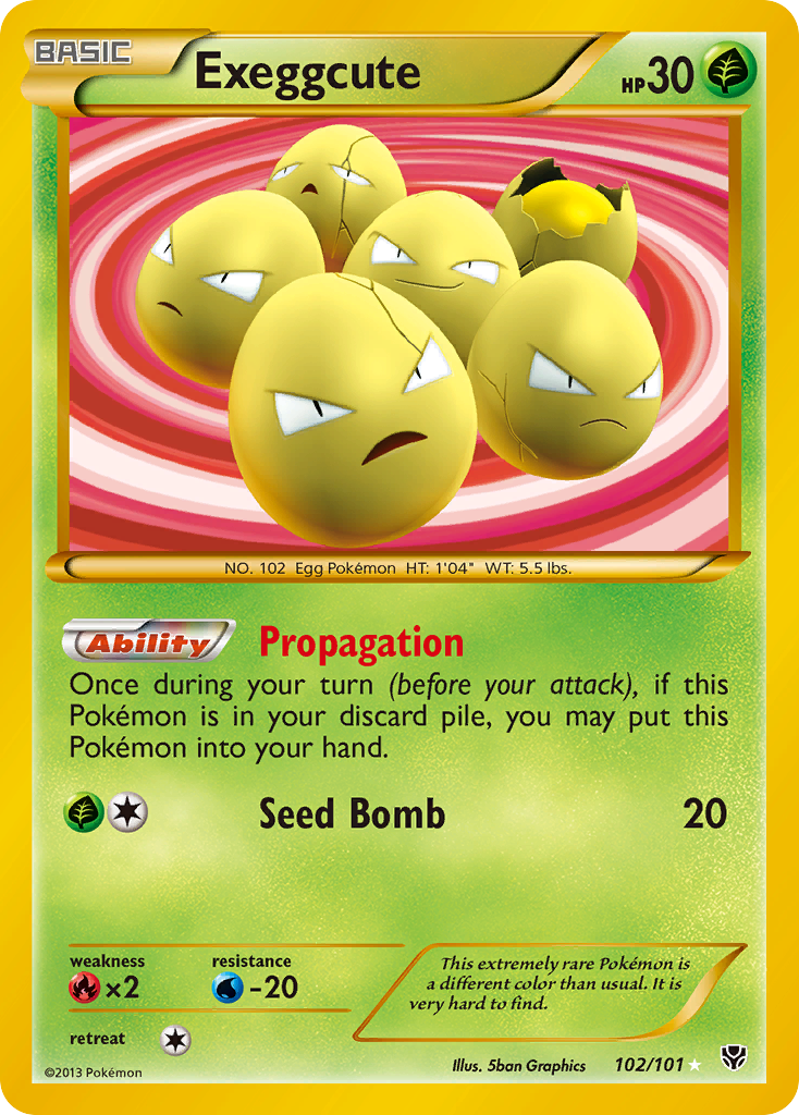 Exeggcute - 102/101 Plasma Blast