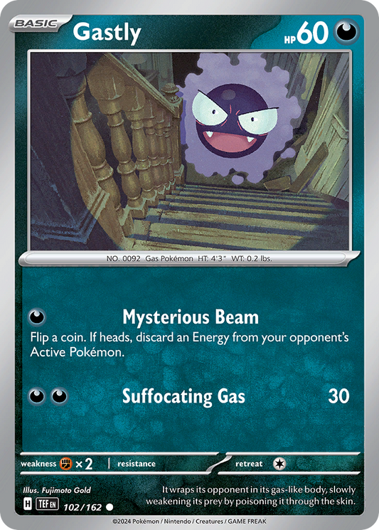 Gastly - 102/162 Temporal Forces