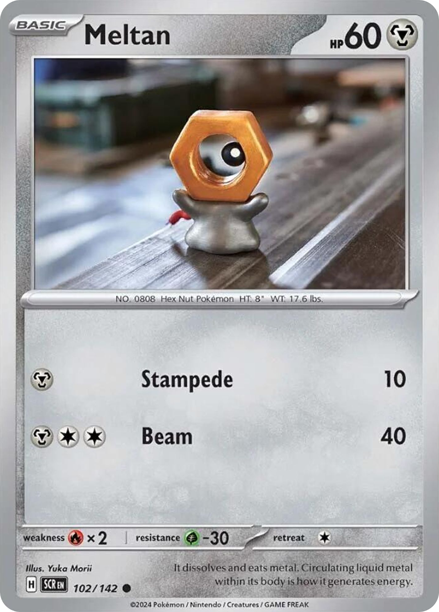 Meltan - 102/142 Stellar Crown