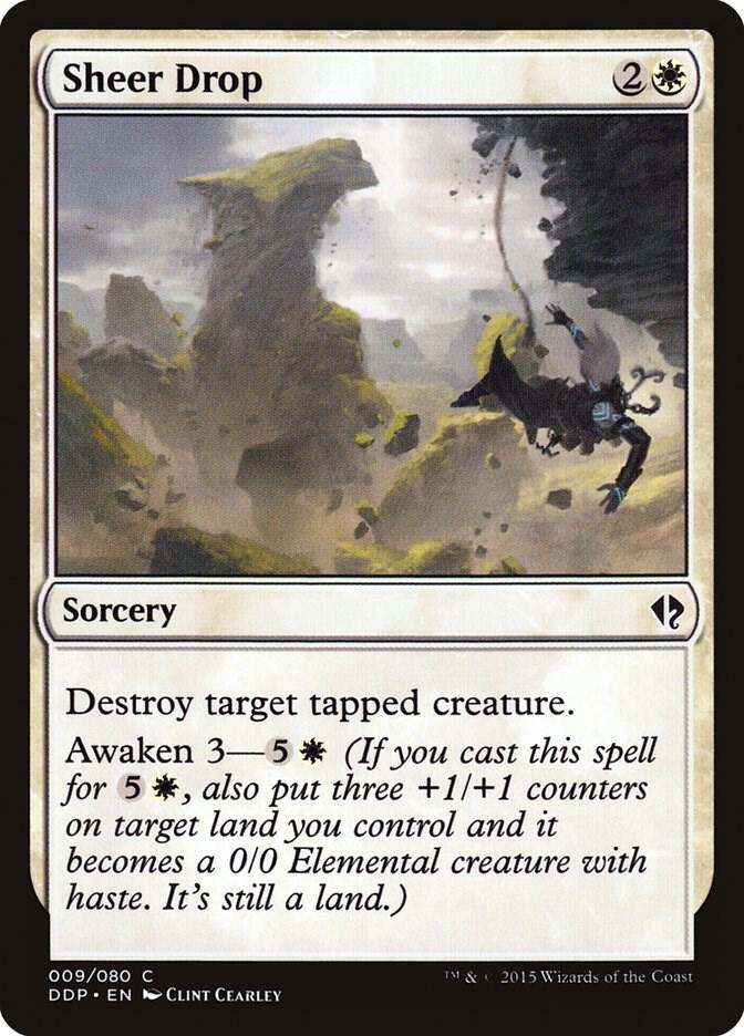 Sheer Drop [Duel Decks: Zendikar vs. Eldrazi] 9