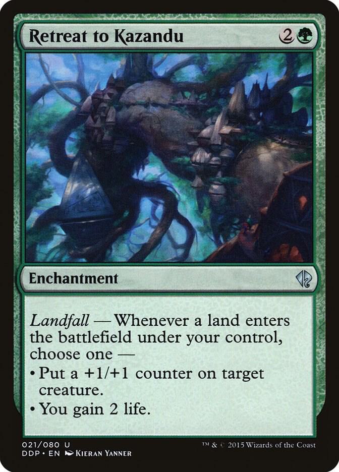 Retreat to Kazandu [Duel Decks: Zendikar vs. Eldrazi] 21