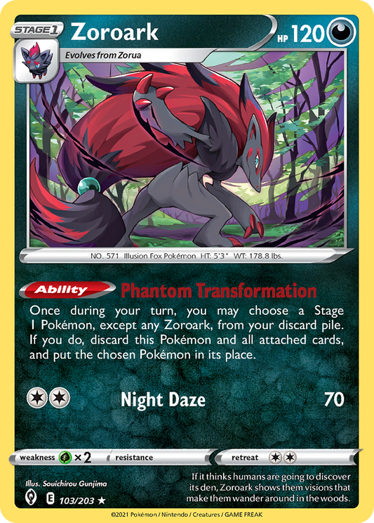 Zoroark - 103/203 Evolving Skies