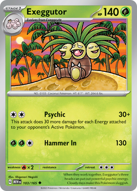 Exeggutor - 103/165 151