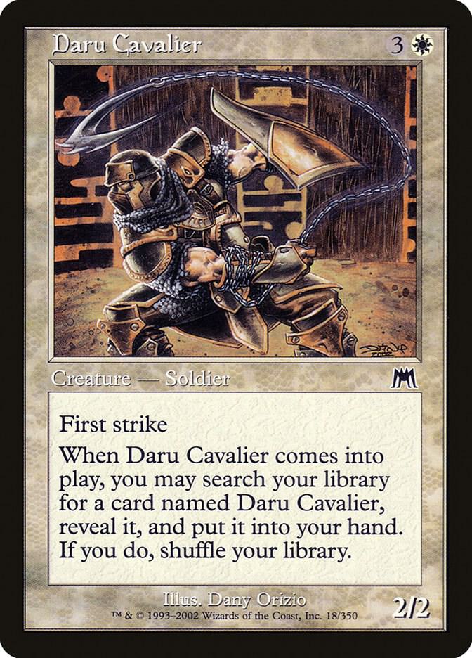 Daru Cavalier [Onslaught] 18