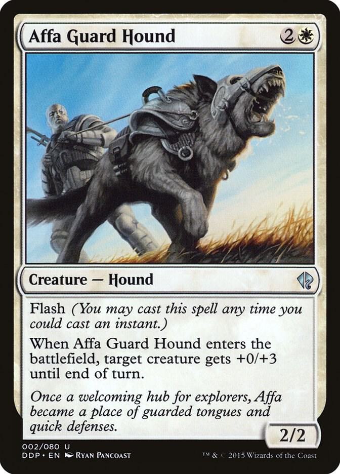 Affa Guard Hound [Duel Decks: Zendikar vs. Eldrazi] 2
