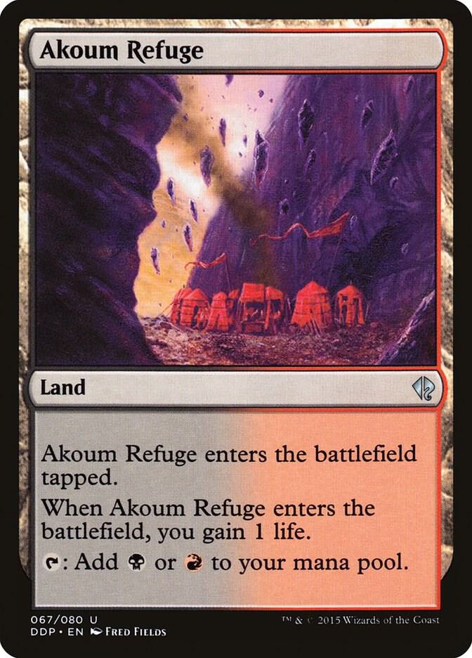 Akoum Refuge [Duel Decks: Zendikar vs. Eldrazi] 67