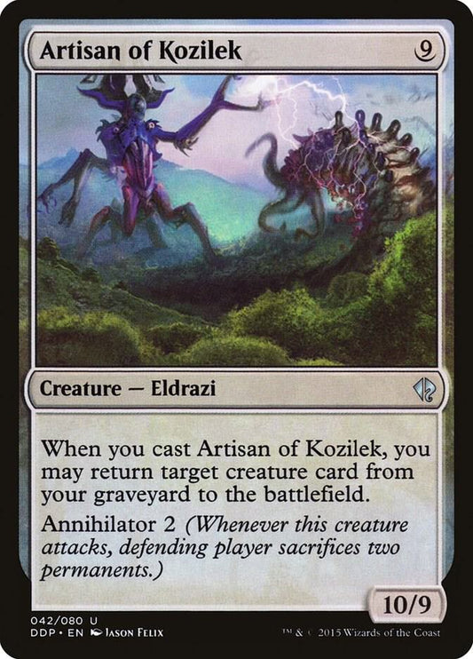 Artisan of Kozilek [Duel Decks: Zendikar vs. Eldrazi] 42