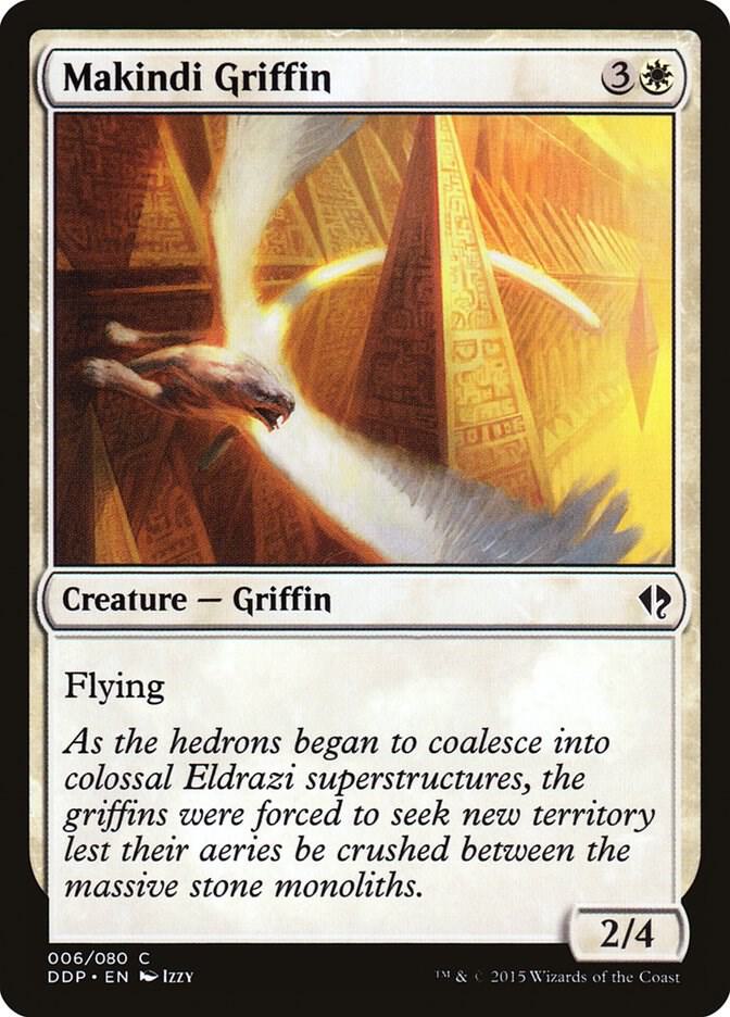 Makindi Griffin [Duel Decks: Zendikar vs. Eldrazi] 6