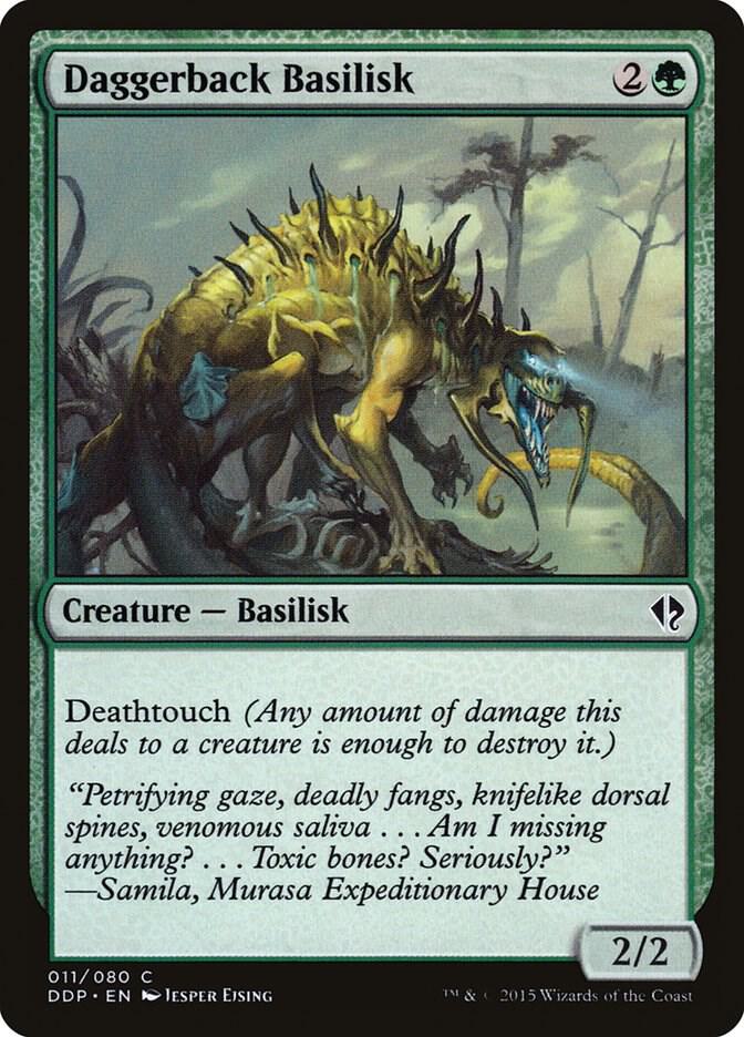 Daggerback Basilisk [Duel Decks: Zendikar vs. Eldrazi] 11