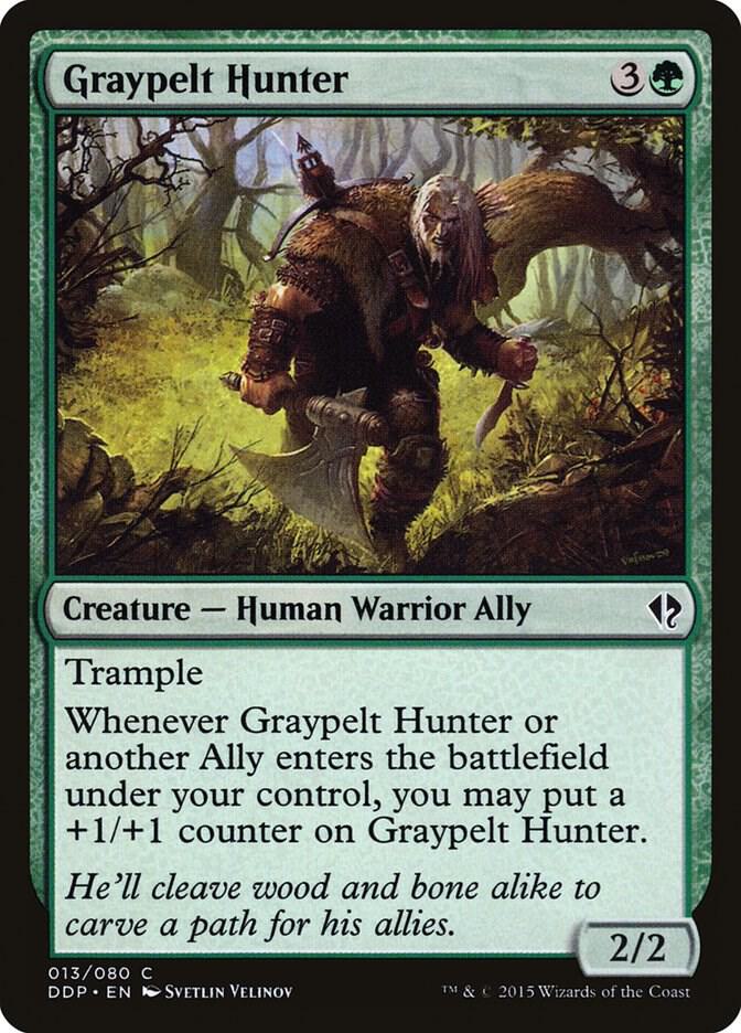 Graypelt Hunter [Duel Decks: Zendikar vs. Eldrazi] 13