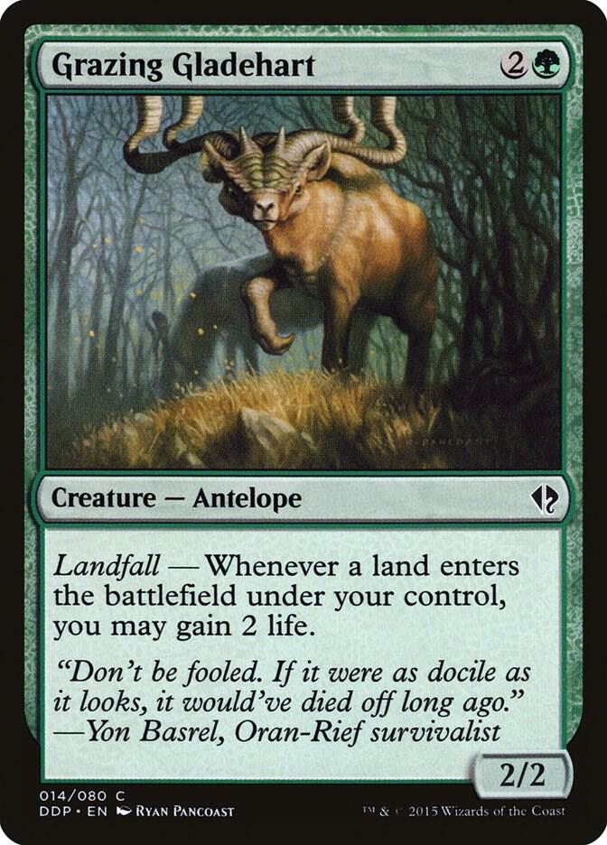 Grazing Gladehart [Duel Decks: Zendikar vs. Eldrazi] 14