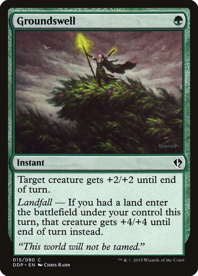 Groundswell [Duel Decks: Zendikar vs. Eldrazi] 15