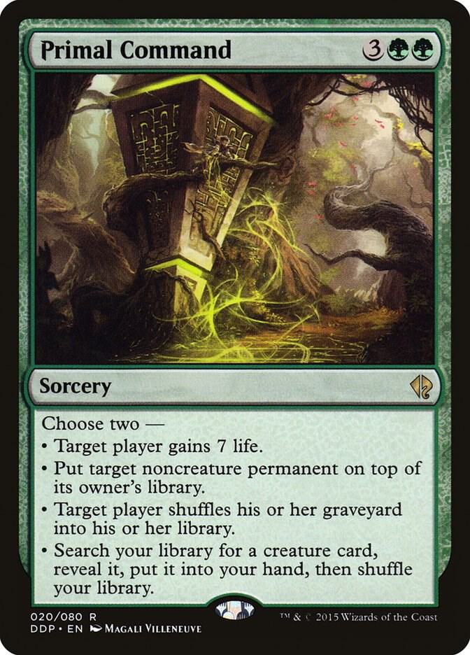 Primal Command [Duel Decks: Zendikar vs. Eldrazi] 20