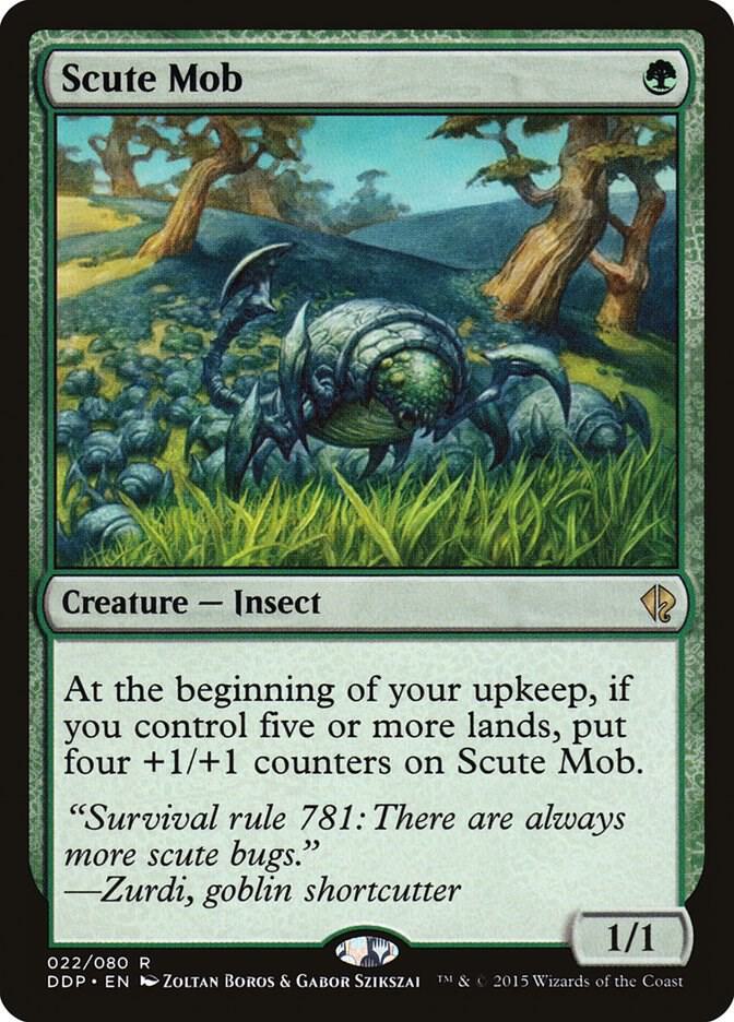 Scute Mob [Duel Decks: Zendikar vs. Eldrazi] 22
