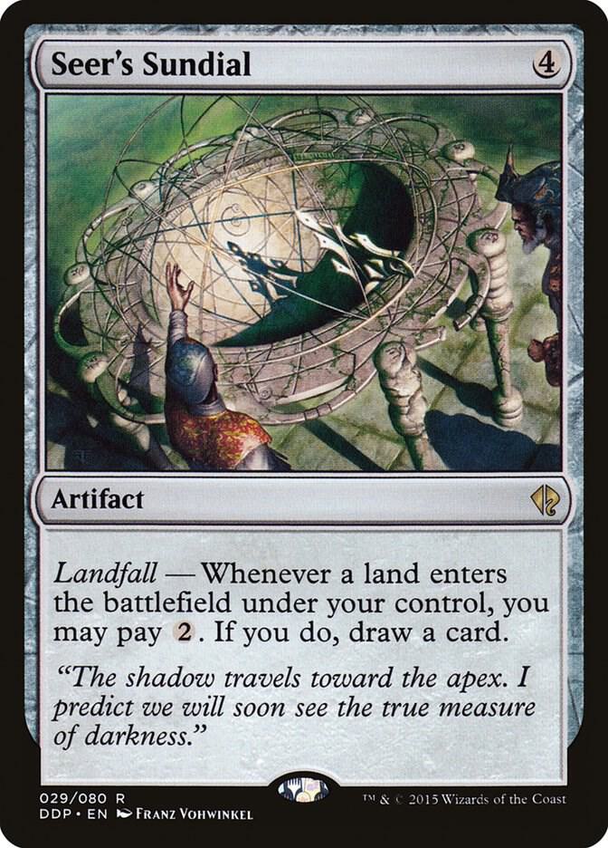Seer's Sundial [Duel Decks: Zendikar vs. Eldrazi] 29