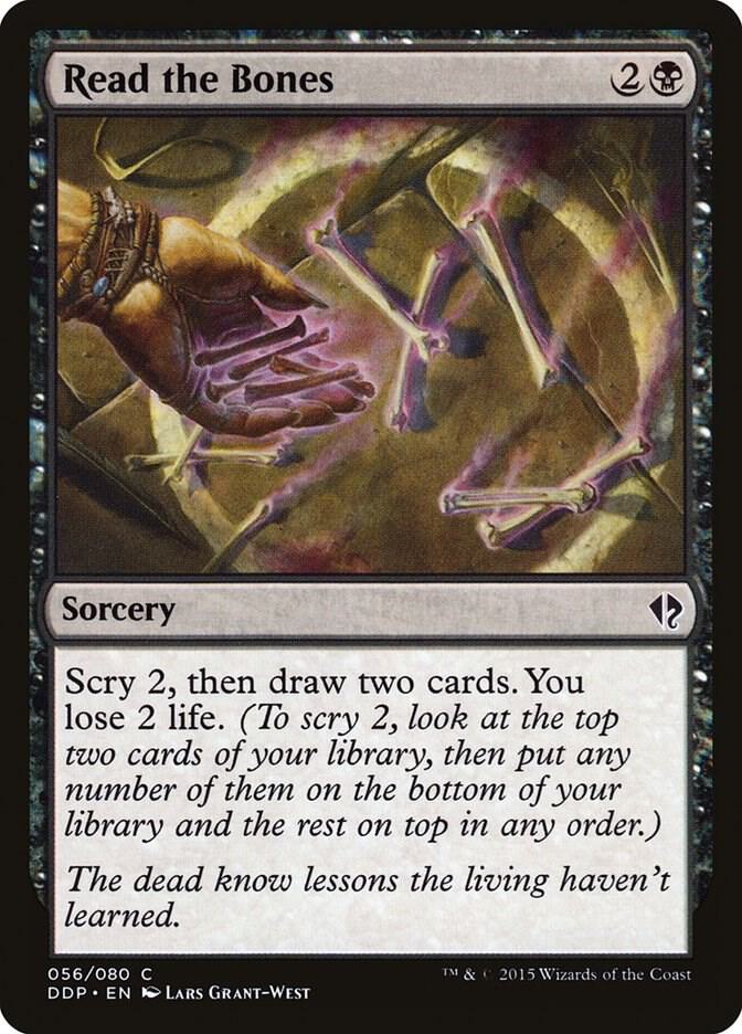 Read the Bones [Duel Decks: Zendikar vs. Eldrazi] 56