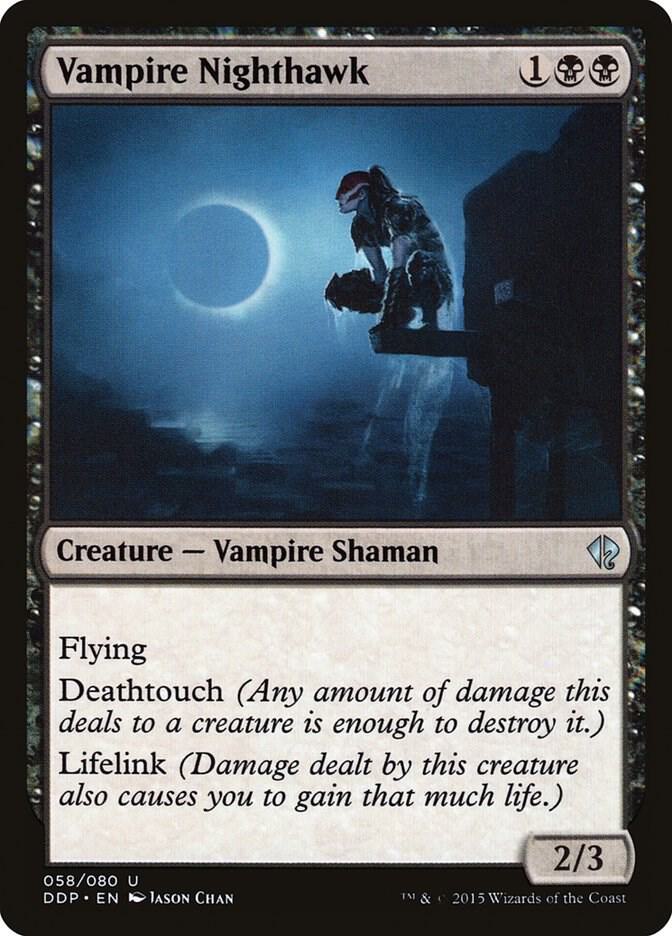Vampire Nighthawk [Duel Decks: Zendikar vs. Eldrazi] 58