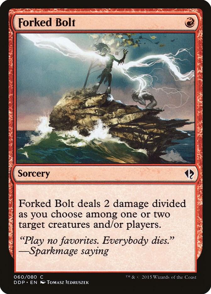 Forked Bolt [Duel Decks: Zendikar vs. Eldrazi] 60