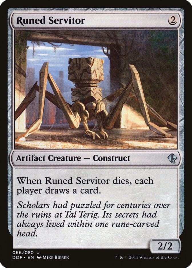 Runed Servitor [Duel Decks: Zendikar vs. Eldrazi] 66