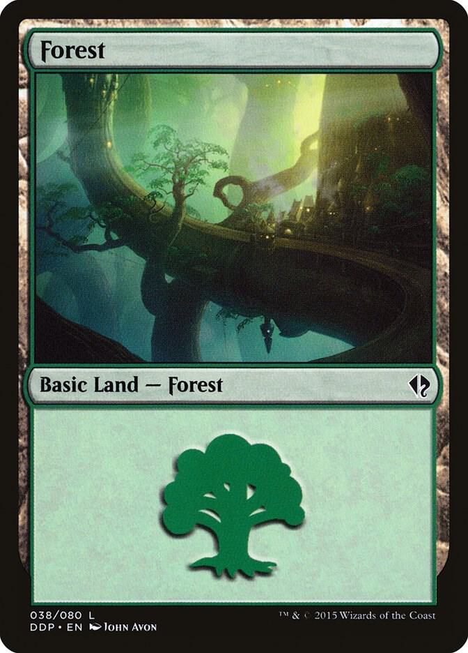 Forest (038) [Duel Decks: Zendikar vs. Eldrazi] 38