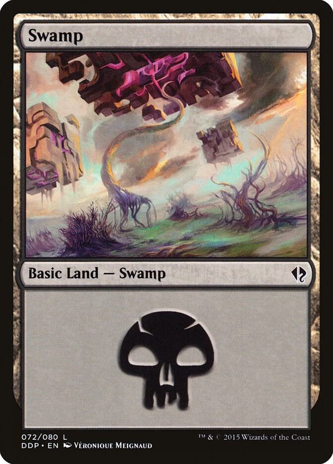 Swamp (072) [Duel Decks: Zendikar vs. Eldrazi] 72