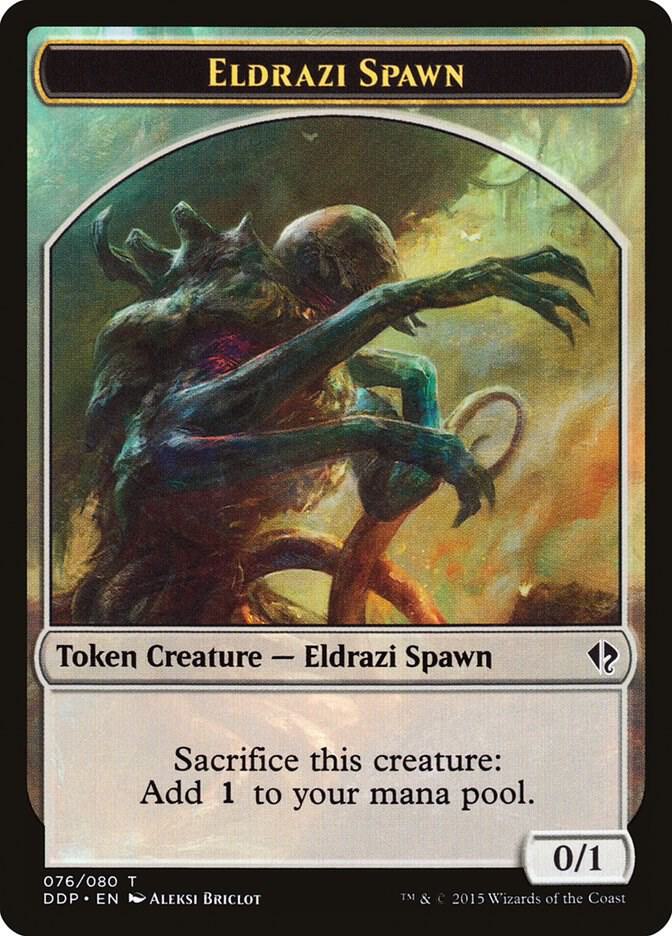 Eldrazi Spawn Token (076) [Duel Decks: Zendikar vs. Eldrazi] 76