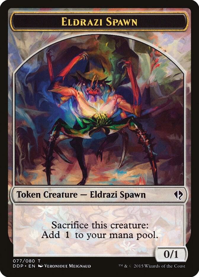 Eldrazi Spawn Token (077) [Duel Decks: Zendikar vs. Eldrazi] 77