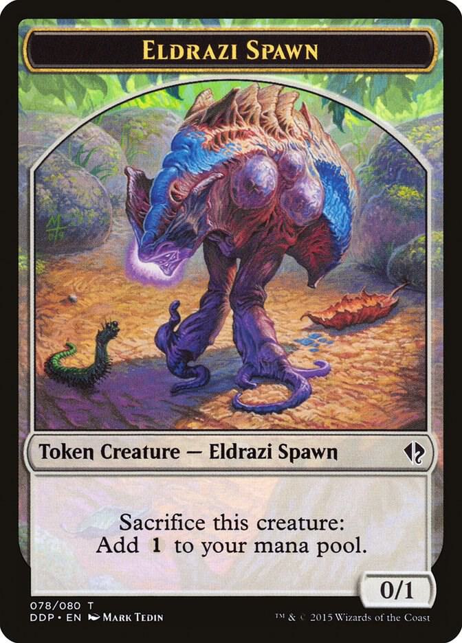 Eldrazi Spawn Token (078) [Duel Decks: Zendikar vs. Eldrazi] 78
