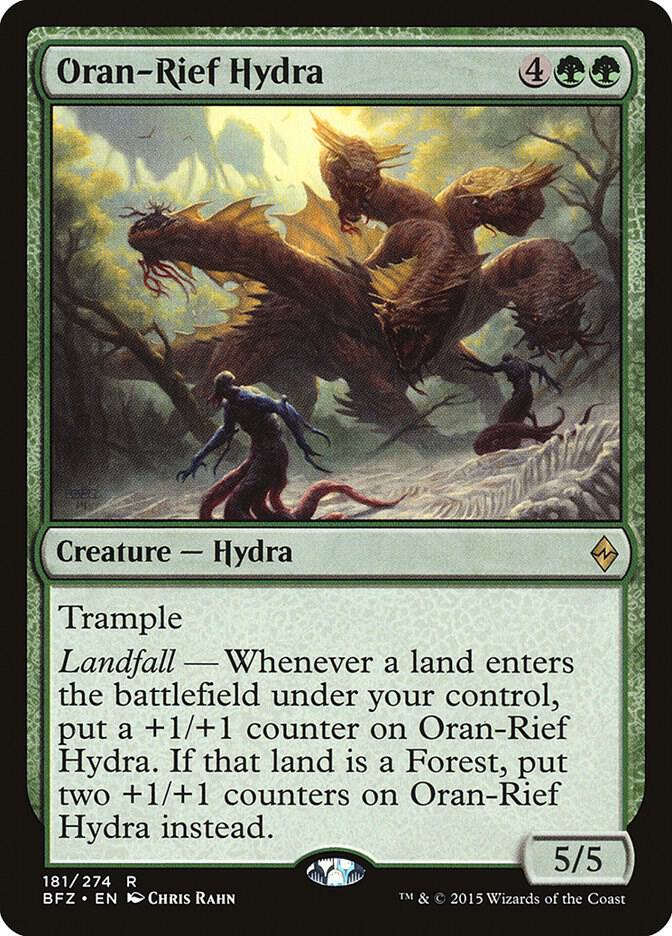 Oran-Rief Hydra [Battle for Zendikar] 181
