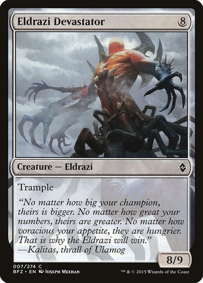 Eldrazi Devastator [Battle for Zendikar] 7